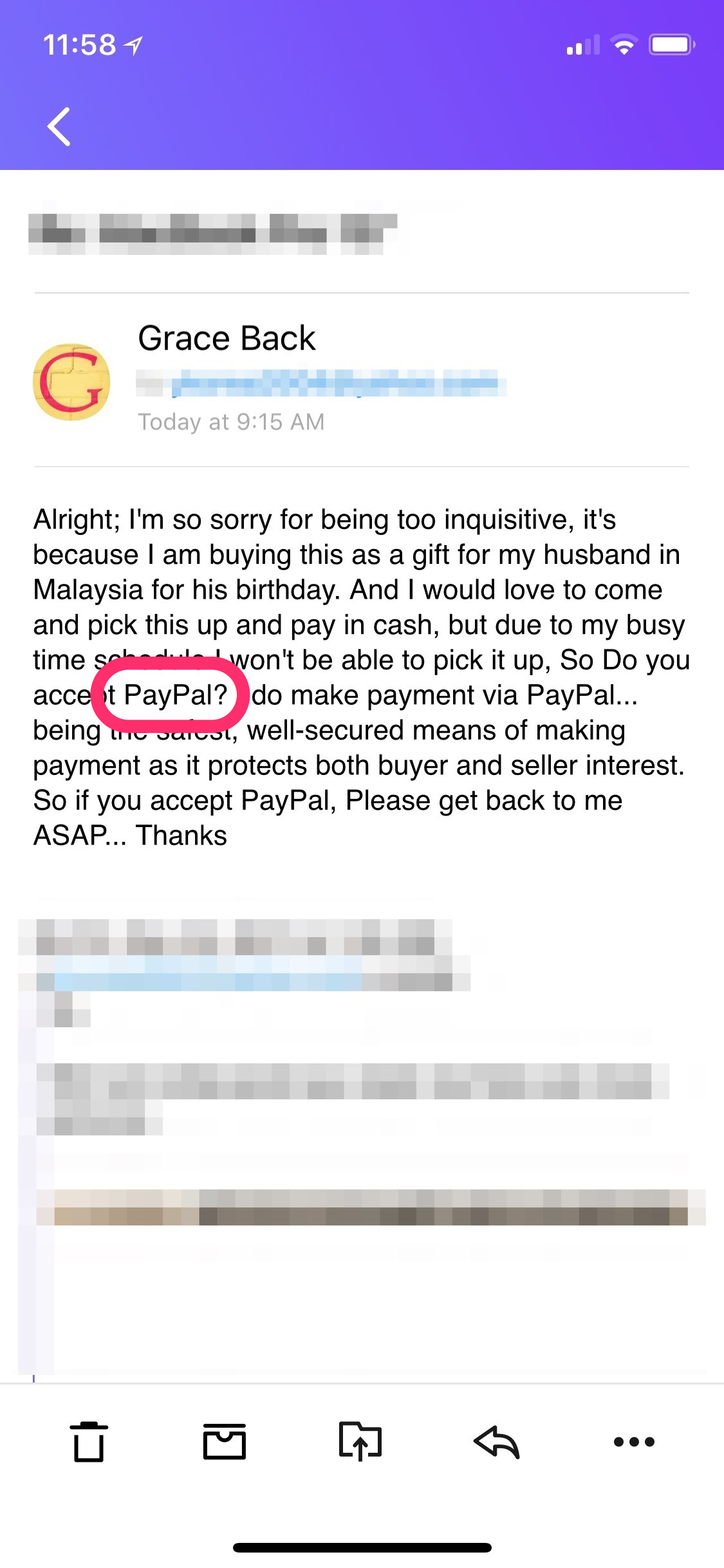 paypal-scam-1 - Bread & Cup